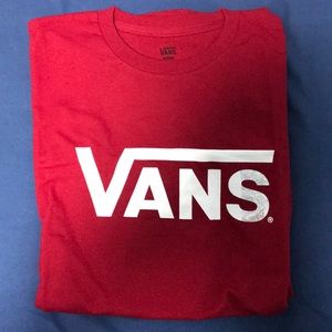 VANS OFF THE WALL (Red Shirt) ADULT Medium